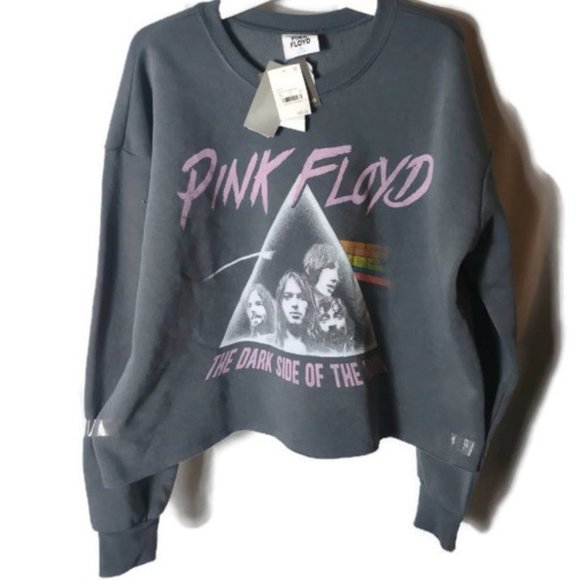 NWT Pink Floyd Long Sleeve Sweatshirt Dark Side of the Moon - Picture 1 of 5